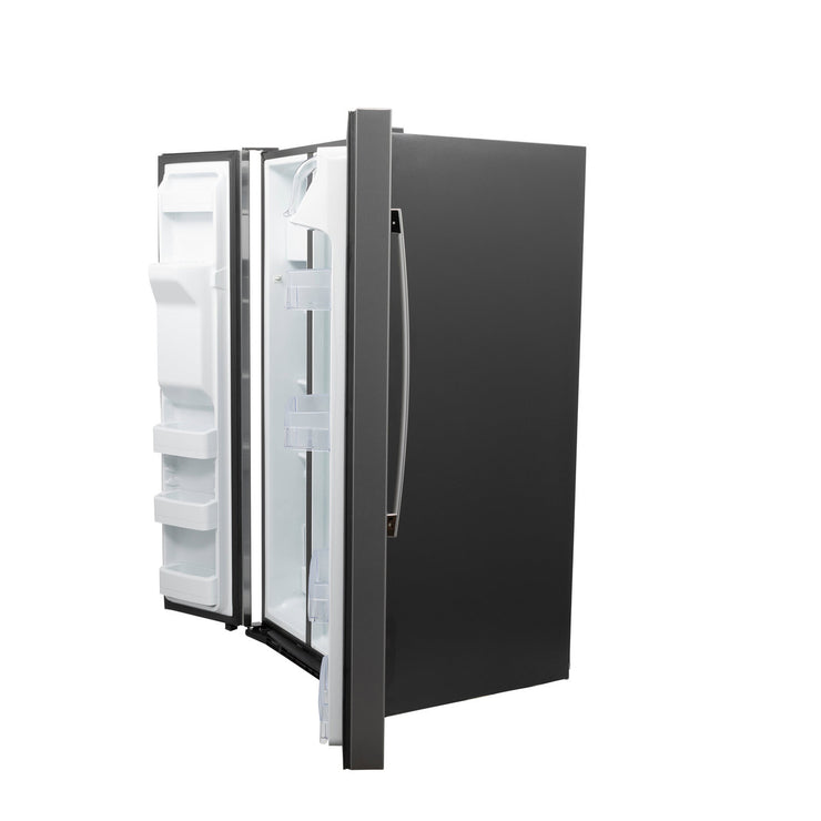 GE 25.3 Cu. Ft. Side-by-Side Stainless Steel Refrigerator with External Ice & Water Dispenser – Spacious, Stylish & Convenient with 1-Year Warranty