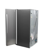 GE 25.3 Cu. Ft. Side-by-Side Stainless Steel Refrigerator with External Ice & Water Dispenser – Spacious, Stylish & Convenient with 1-Year Warranty