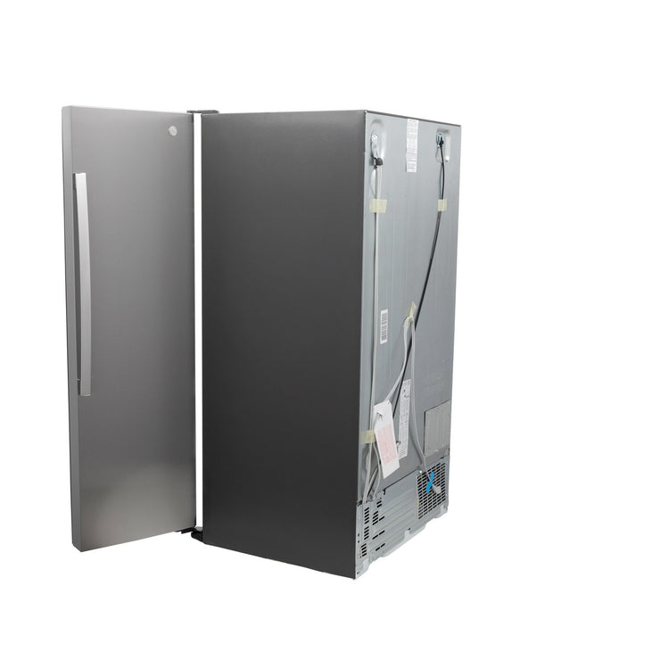 GE 25.3 Cu. Ft. Side-by-Side Stainless Steel Refrigerator with External Ice & Water Dispenser – Spacious, Stylish & Convenient with 1-Year Warranty
