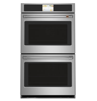 Café 30″ Built-In Double Electric Convection Wall Oven – Stainless Steel – Customizable Hardware  | Fully Functional | 1-Year Warranty (Model CTD70DP2NS1)