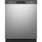 GE 24" Stainless Steel Front Control Dishwasher – Dry Boost, 59 dBA, Plastic Tub (1-Year Warranty)