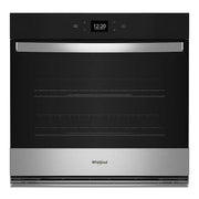 Whirlpool 30″ Built-In Single Electric Convection Wall Oven with Air Fry & Wi-Fi – Stainless Steel | 1-Year Warranty (Model WOES5030LZ)