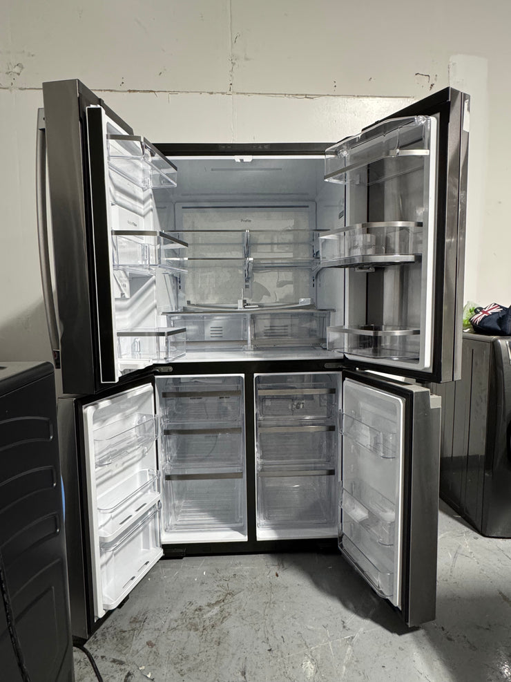 GE Profile 28 Cu. Ft. 4-Door Smart French Door Refrigerator – Convertible Zone, Stainless Steel with 1-Year Warranty
