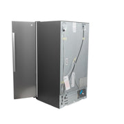 GE 25.3 Cu. Ft. Side-by-Side Stainless Steel Refrigerator with External Ice & Water Dispenser – Spacious, Stylish & Convenient with 1-Year Warranty