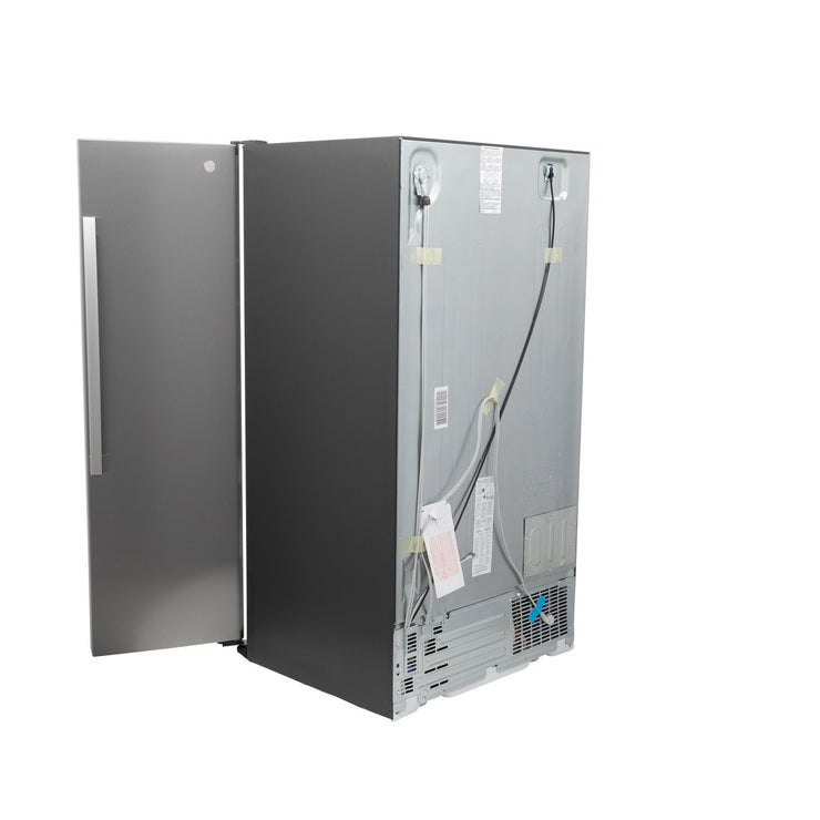 GE 25.3 Cu. Ft. Side-by-Side Stainless Steel Refrigerator with External Ice & Water Dispenser – Spacious, Stylish & Convenient with 1-Year Warranty