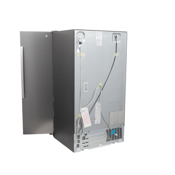 GE 25.3 Cu. Ft. Side-by-Side Stainless Steel Refrigerator with External Ice & Water Dispenser – Spacious, Stylish & Convenient with 1-Year Warranty