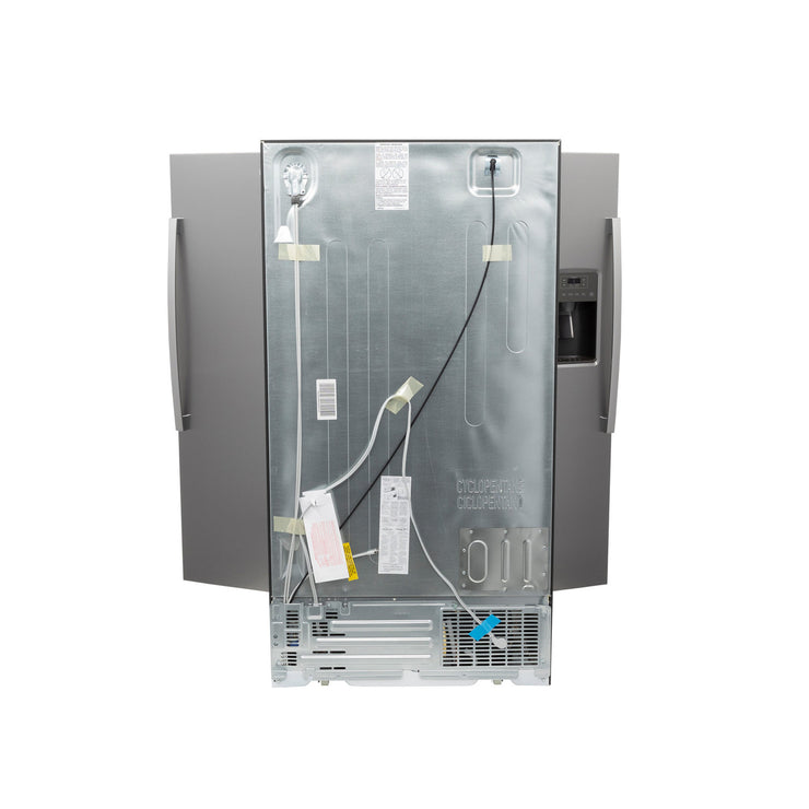 GE 25.3 Cu. Ft. Side-by-Side Stainless Steel Refrigerator with External Ice & Water Dispenser – Spacious, Stylish & Convenient with 1-Year Warranty