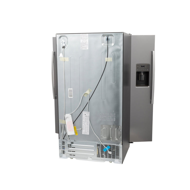 GE 25.3 Cu. Ft. Side-by-Side Stainless Steel Refrigerator with External Ice & Water Dispenser – Spacious, Stylish & Convenient with 1-Year Warranty