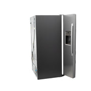 GE 25.3 Cu. Ft. Side-by-Side Stainless Steel Refrigerator with External Ice & Water Dispenser – Spacious, Stylish & Convenient with 1-Year Warranty