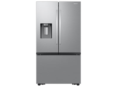 Samsung 26 cu. ft. Counter-Depth French Door Smart Refrigerator with Dual Ice – Stainless Steel – | Fully Functional | 1-Year Warranty (RF27CG5400SR/AA)