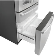 GE Profile 27.9 Cu. Ft. 4-Door French Door Smart Refrigerator with Hands-Free AutoFill - Stainless Steel with 1-Year Warranty