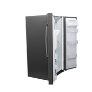 GE 25.3 Cu. Ft. Side-by-Side Stainless Steel Refrigerator with External Ice & Water Dispenser – Spacious, Stylish & Convenient with 1-Year Warranty