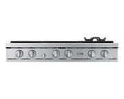 Dacor 48″ Contemporary Gas Rangetop with 6 High-Performance Burners – Stainless Steel –| Fully Functional | 1-Year Warranty (Model DTT48M876LS)