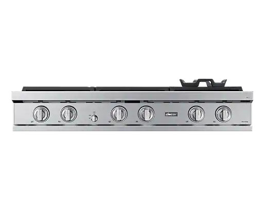 Dacor 48″ Contemporary Gas Rangetop with 6 High-Performance Burners – Stainless Steel –| Fully Functional | 1-Year Warranty (Model DTT48M876LS)