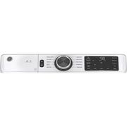 GE 7.8 Cu. Ft. High-Efficiency Gas Dryer with Sensor Dry & 10 Cycles – with 1-Year Warranty – White (Model: GFD55GSSNWW)