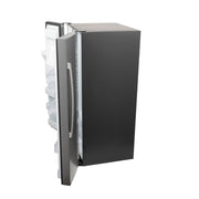 GE 25.3 Cu. Ft. Side-by-Side Stainless Steel Refrigerator with External Ice & Water Dispenser – Spacious, Stylish & Convenient with 1-Year Warranty