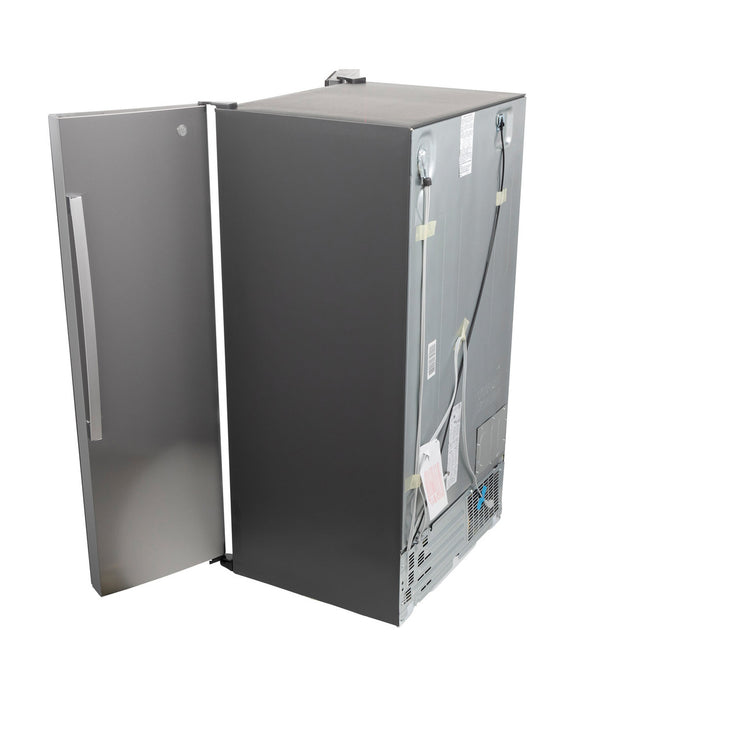 GE 25.3 Cu. Ft. Side-by-Side Stainless Steel Refrigerator with External Ice & Water Dispenser – Spacious, Stylish & Convenient with 1-Year Warranty