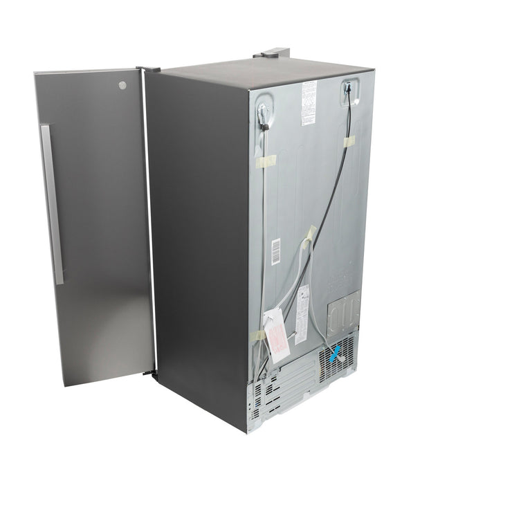 GE 25.3 Cu. Ft. Side-by-Side Stainless Steel Refrigerator with External Ice & Water Dispenser – Spacious, Stylish & Convenient with 1-Year Warranty