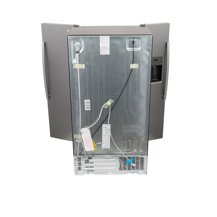 GE 25.3 Cu. Ft. Side-by-Side Stainless Steel Refrigerator with External Ice & Water Dispenser – Spacious, Stylish & Convenient with 1-Year Warranty