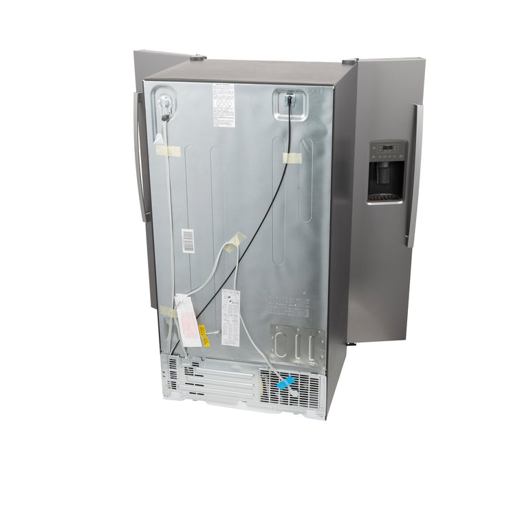 GE 25.3 Cu. Ft. Side-by-Side Stainless Steel Refrigerator with External Ice & Water Dispenser – Spacious, Stylish & Convenient with 1-Year Warranty