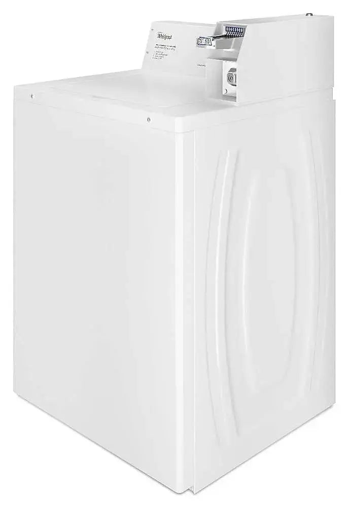 Whirlpool 7.4 Cu. Ft. Commercial Gas Dryer with High-Velocity Airflow –1-Year Warranty – White (Model: CGM2745FQ)
