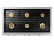 Dacor 48″ Contemporary Gas Rangetop with 6 High-Performance Burners – Stainless Steel –| Fully Functional | 1-Year Warranty (Model DTT48M876LS)
