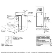 GE 30″ Built-In Double Electric Wall Oven – Stainless Steel  | Fully Functional | 1-Year Warranty (Model JTD3000SNSS)