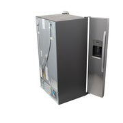 GE 25.3 Cu. Ft. Side-by-Side Stainless Steel Refrigerator with External Ice & Water Dispenser – Spacious, Stylish & Convenient with 1-Year Warranty