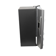 GE 25.3 Cu. Ft. Side-by-Side Stainless Steel Refrigerator with External Ice & Water Dispenser – Spacious, Stylish & Convenient with 1-Year Warranty