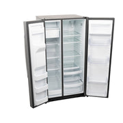 GE 25.3 Cu. Ft. Side-by-Side Stainless Steel Refrigerator with External Ice & Water Dispenser – Spacious, Stylish & Convenient with 1-Year Warranty