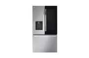 LG 26 cu. ft. Smart InstaView® Counter-Depth MAX™ French Door Refrigerator – Dual Ice, Stainless Steel  | 1-Year Warranty (Model LRFOC2606S)