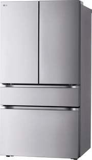 LG 29.6 cu. ft. Standard-Depth MAX 4-Door French Door Smart Refrigerator with Full-Convert Drawer – Stainless Steel | Fully Functional | 1-Year Warranty (LF30S8210S)