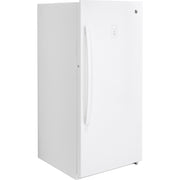 GE 14.1 cu. ft. Frost-Free Upright Freezer – Garage Ready – White – | Fully Functional | 1-Year Warranty (Model FUF14DLRWW)