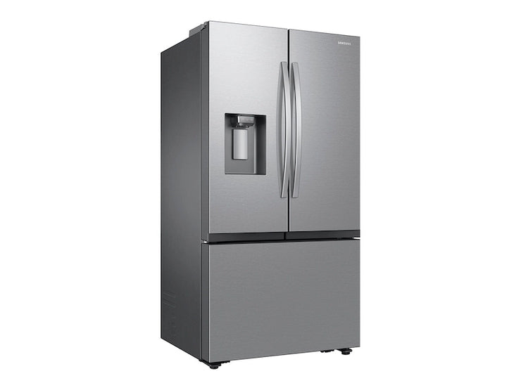 Samsung 26 cu. ft. Counter-Depth French Door Smart Refrigerator with Dual Ice – Stainless Steel – | Fully Functional | 1-Year Warranty (RF27CG5400SR/AA)