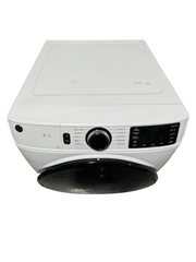 GE 7.8 Cu. Ft. High-Efficiency Gas Dryer with Sensor Dry & 10 Cycles – with 1-Year Warranty – White (Model: GFD55GSSNWW)