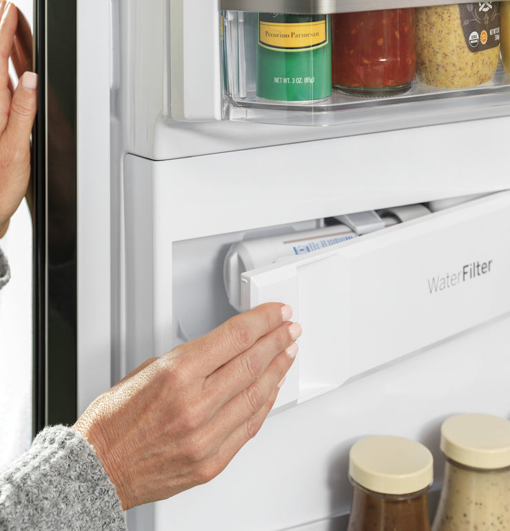 GE Profile 27.9 Cu. Ft. 4-Door French Door Smart Refrigerator with Hands-Free AutoFill - Stainless Steel with 1-Year Warranty