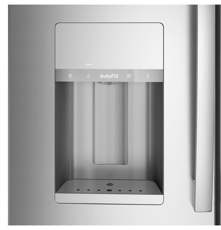 GE Profile 27.9 Cu. Ft. 4-Door French Door Smart Refrigerator with Hands-Free AutoFill - Stainless Steel with 1-Year Warranty