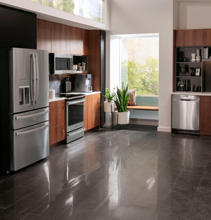 GE Profile 27.9 Cu. Ft. 4-Door French Door Smart Refrigerator with Hands-Free AutoFill - Stainless Steel with 1-Year Warranty