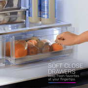 GE Profile™ 28.7 Cu. Ft. Smart 4-Door French Door Refrigerator – AutoFill Pitcher, ENERGY STAR® with 1-Year Warranty