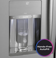 GE Profile 27.9 Cu. Ft. 4-Door French Door Smart Refrigerator with Hands-Free AutoFill - Stainless Steel with 1-Year Warranty